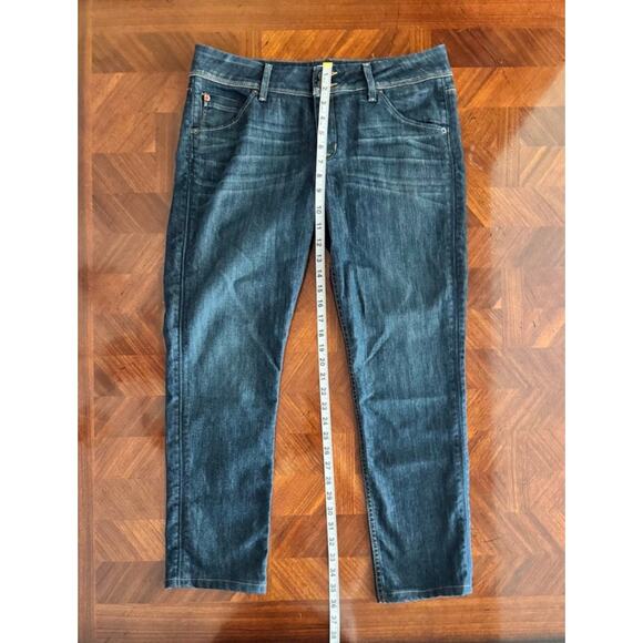 Hudson Collin Flap Skinny Jeans Women’s Size 30 Dark Wash Denim - Picture 6 of 16